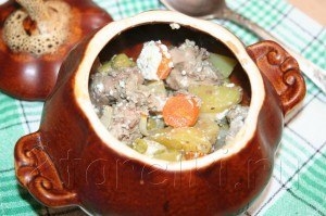 Горшочки с печенью Горшочки с печенью