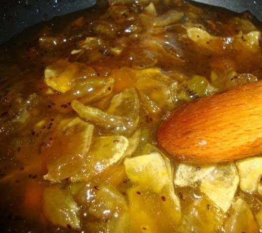 Варенье из киви и яблок Варенье из киви и яблок