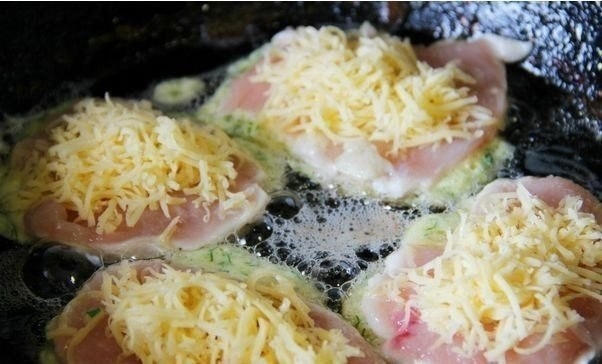 Куриные отбивные с сыром Куриные отбивные с сыром