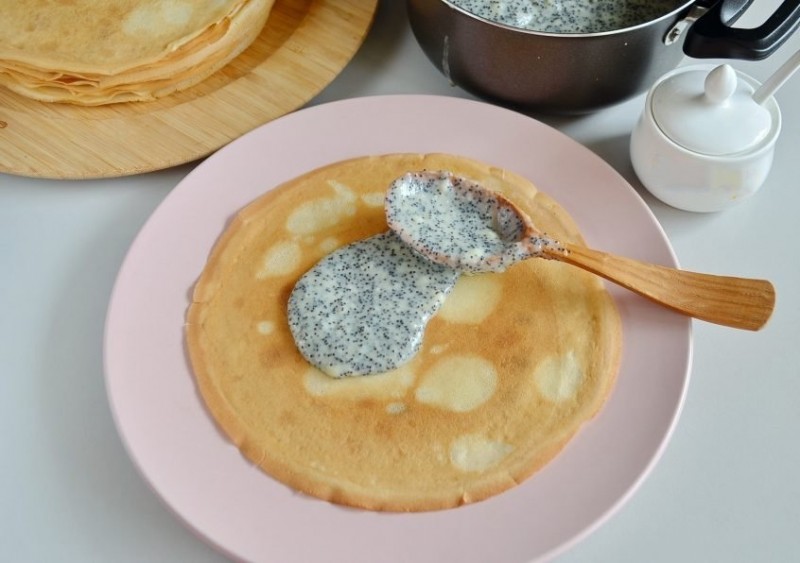 Торт Маковка из блинов Торт Маковка из блинов