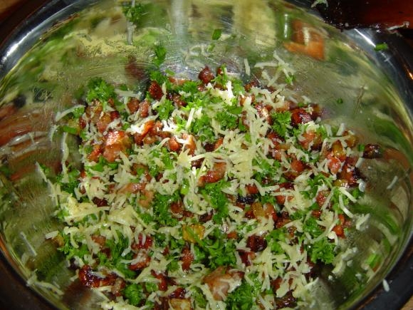 Картофель с начинкой. Картофель с начинкой.