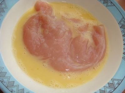 Куриное филе в пармезане Куриное филе в пармезане