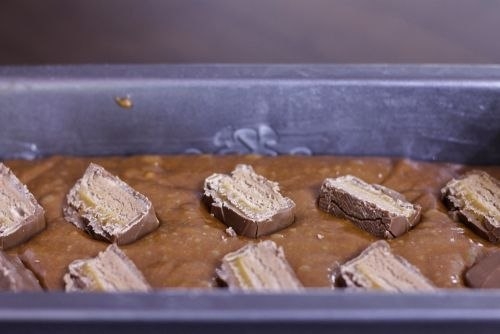 Шоколадный прямоугольный пирог Шоколадный прямоугольный пирог