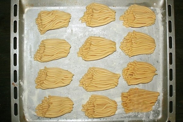 Печенье Хризантемы из детства или печенье через мясорубку.