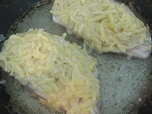 Рыба в картофельной шубке. Рыба в картофельной шубке.