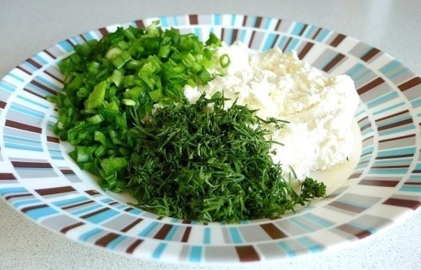 Куриное филе с творогом и зеленью Куриное филе с творогом и зеленью