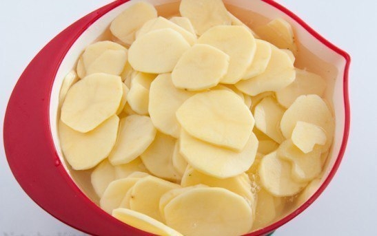Картофель, запеченный с сыром Картофель, запеченный с сыром
