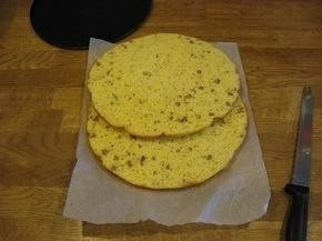 Пирог на сгущенном молоке с кремом из творога. Пирог на сгущенном молоке с кремом из творога.