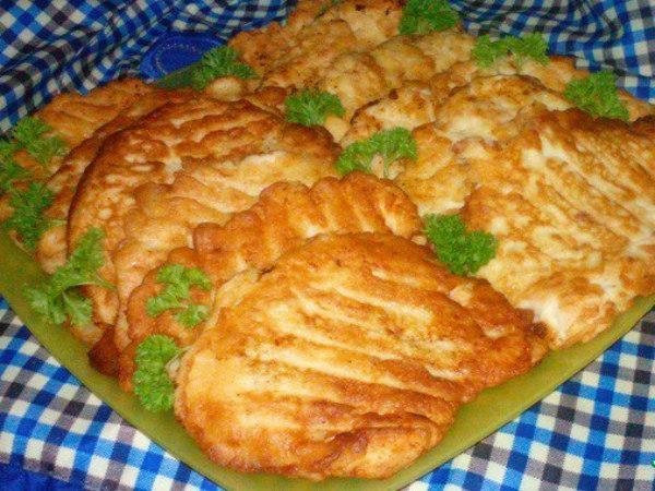 Супер вкусные отбивнушки с тонкой луковой ноткой.