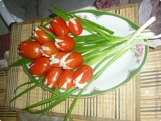 Салат Тюльпаны Салат Тюльпаны