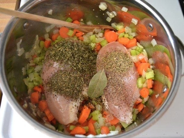Куриный суп с лапшой Куриный суп с лапшой