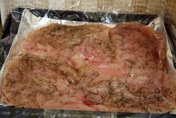 Куриный рулет с грибами Куриный рулет с грибами