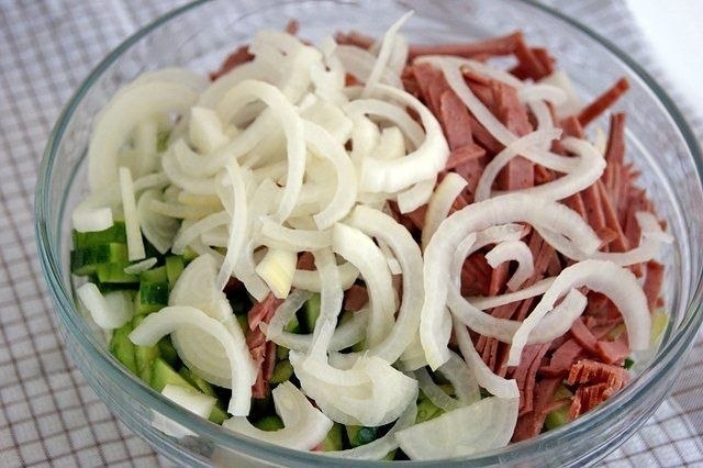Салат Быстро и вкусно Салат Быстро и вкусно