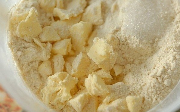 Пирог с творогом и бананом Пирог с творогом и бананом
