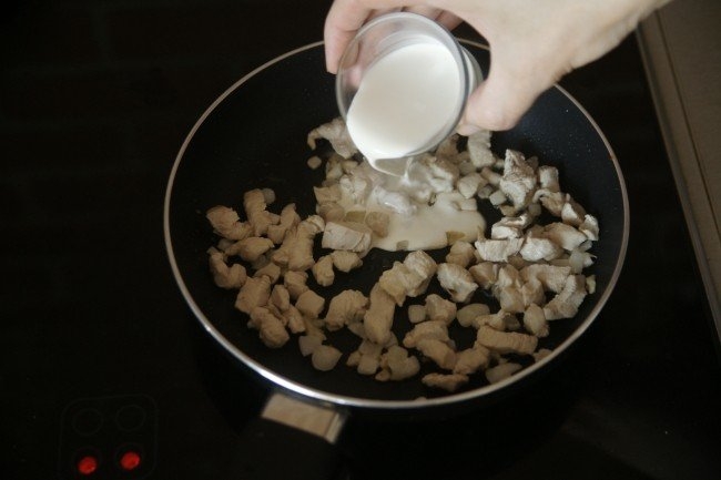 Жюльен с курицей Жюльен с курицей