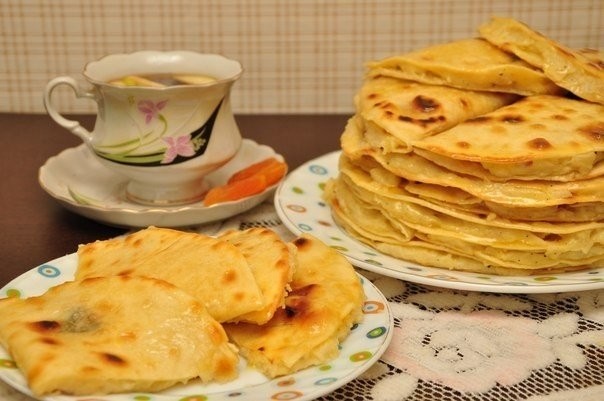 ​Кыстыбый - вкусные татарские лепешечки с картошкой-пюре
