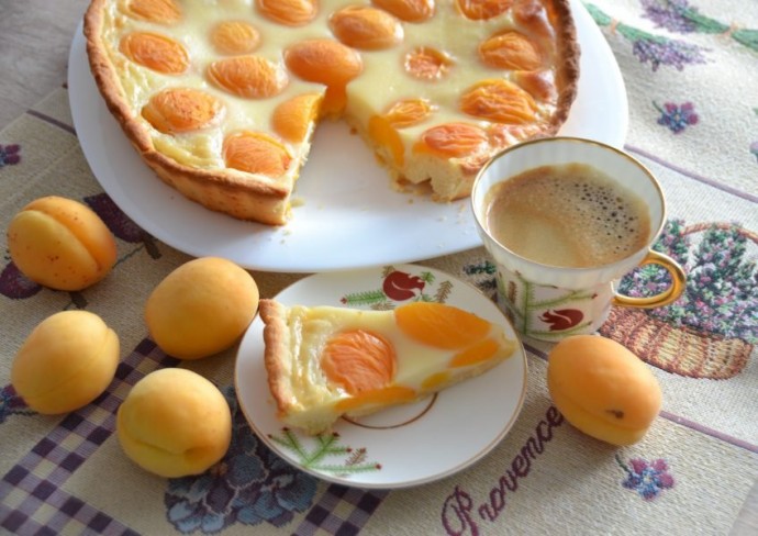 ​Цветаевский пирог с абрикосами