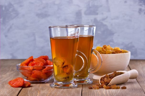 Компот из кураги и чернослива Компот из кураги и чернослива