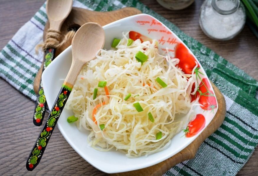 Быстрая капуста в пакете