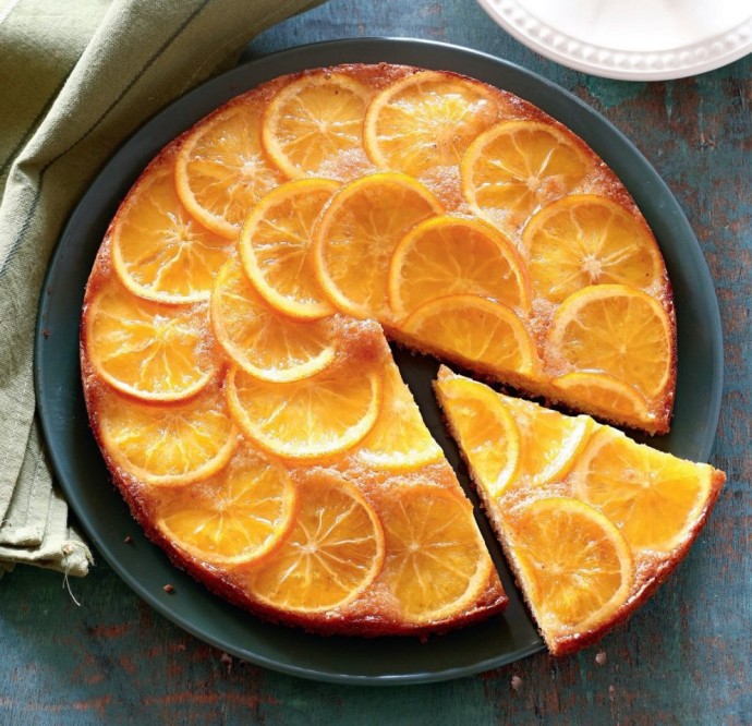 ​Пирог с апельсинами