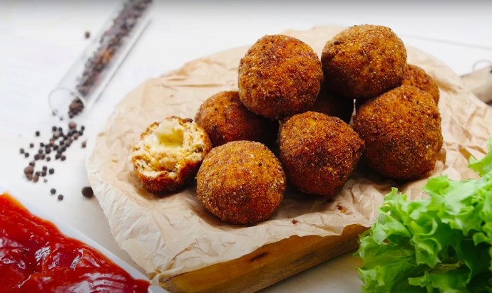 Куриные наггетсы с сыром Куриные наггетсы с сыром