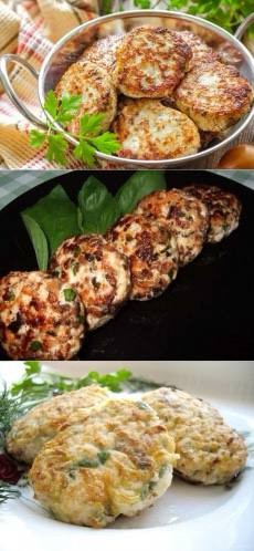 Котлеты с кабачком Котлеты с кабачком