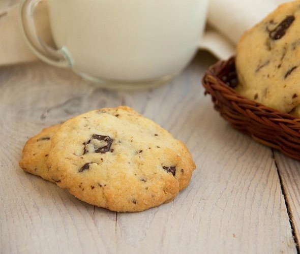 Печенье с шоколадной крошкой Печенье с шоколадной крошкой