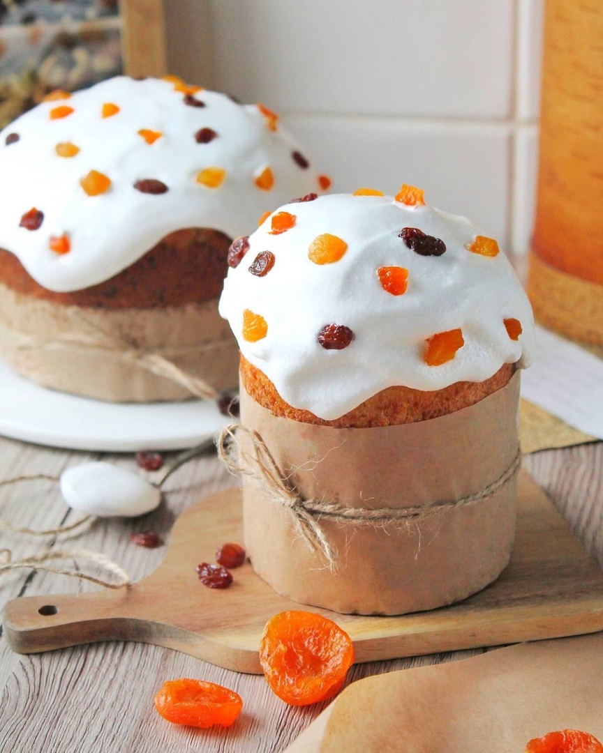 Творожный кулич