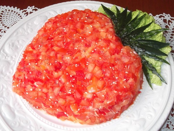 Салат "Зимняя ягода"