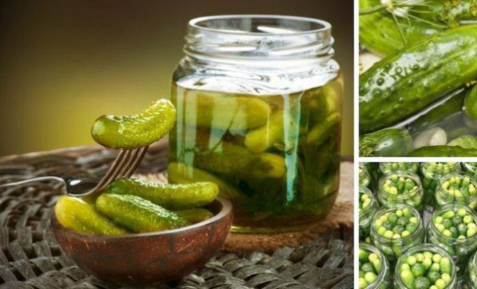 Маринованные огурцы «по-детски» Маринованные огурцы «по-детски»