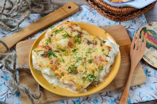 Сочное куриное филе по-французски Сочное куриное филе по-французски