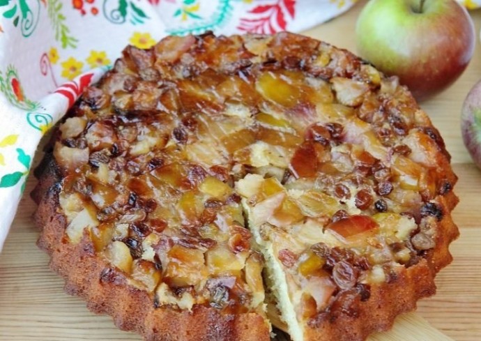 ​Пирог с яблоками от Гордона Рамзи