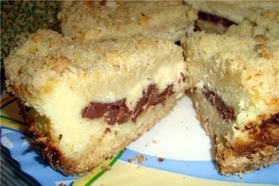 Умопомрачительно вкусный творожный пирог Умопомрачительно вкусный творожный пирог