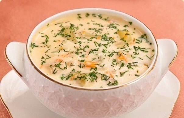 ​Сырный суп