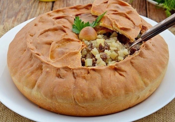 ​Татарский пирог зур бэлиш