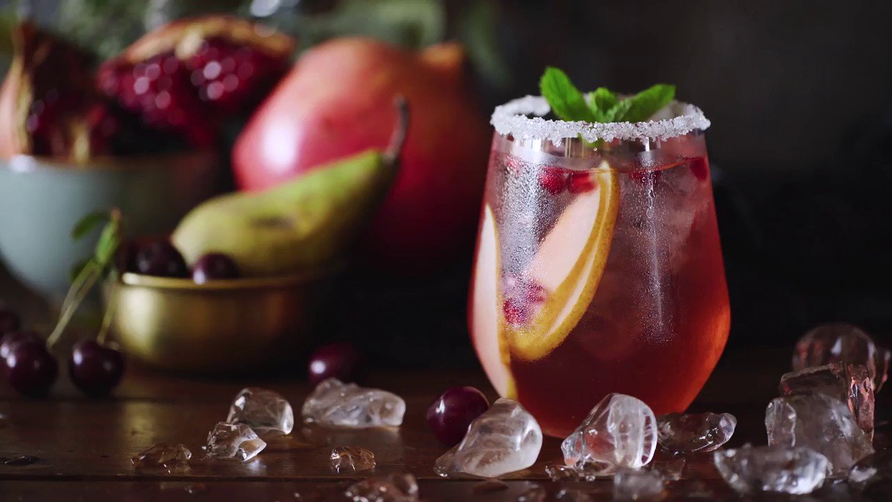 Грушевая сангрия