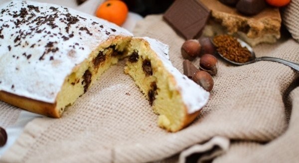​Сливочно-шоколадный пирог