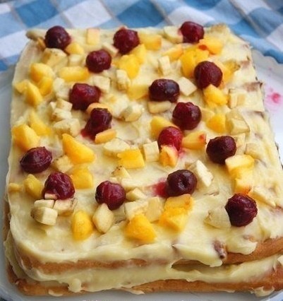 Оригинальный и вкусный торт "Тропиканка" Оригинальный и вкусный торт "Тропиканка"