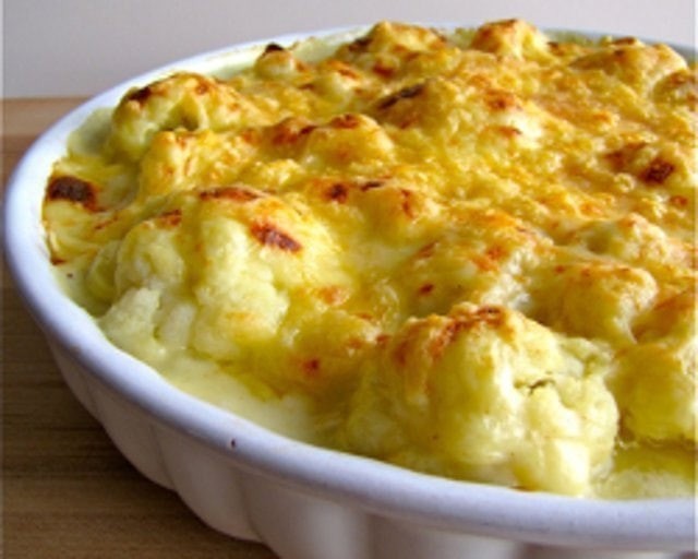 Запеканка из цветной капусты с курицей Запеканка из цветной капусты с курицей