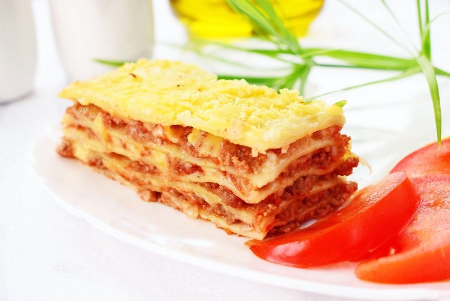 Лазанья с мясом