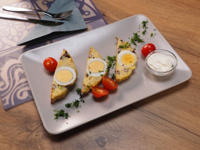 Картофельный рулет в духовке Картофельный рулет в духовке