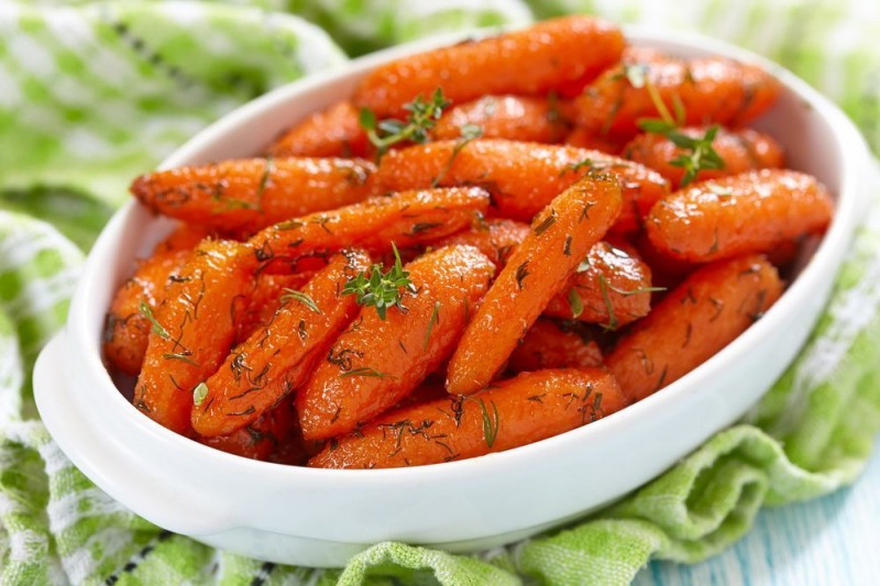 Глазурованная бэби-морковь