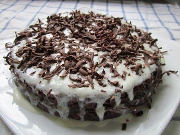 ​Шоколадный торт "Обыкновенное чудо"