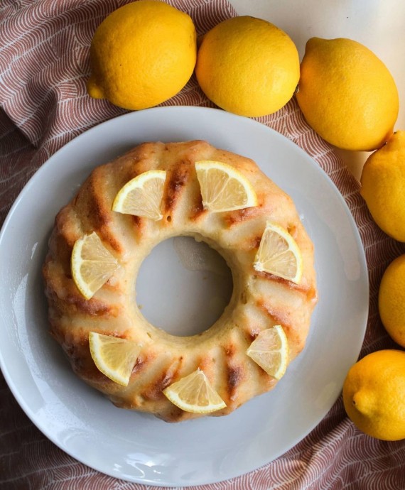 ​Творожно-лимонный кекс ⁣