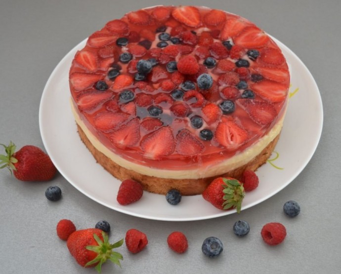 ​Тирольский пирог с ягодами