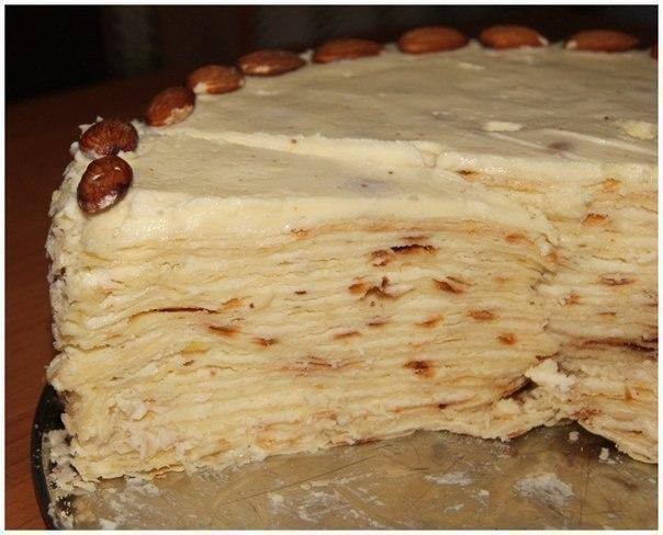 Торт "Наполеон" на сковороде