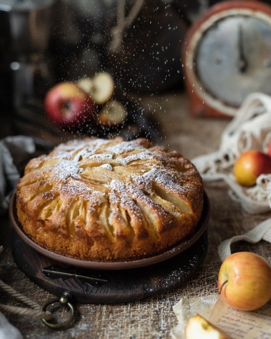 ​Итальянский деревенский пирог с яблоками