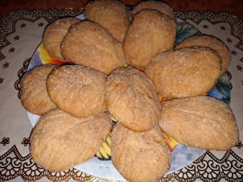 Печенье на рассоле из помидор