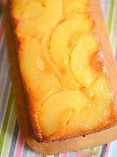 ​Пирог с консервированным ананасом