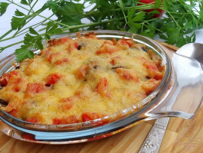 Куриная печень по-итальянски Куриная печень по-итальянски
